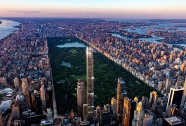 Самый высокий жилой небоскреб Central Park Tower строится в Нью-Йорке